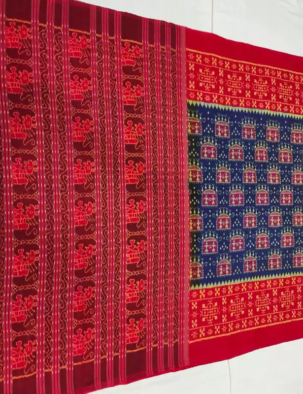 JHUTI TRIBAL BANDHA SAREE