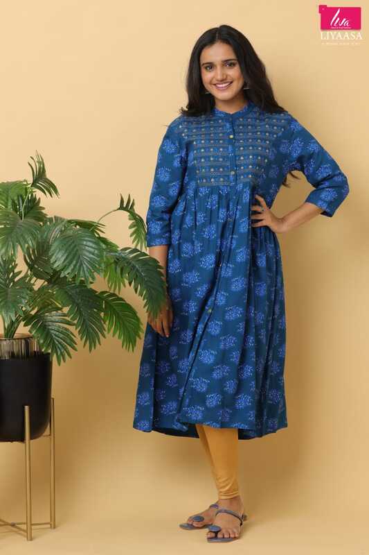 Rayan embroidery cord set  blue-3( Pack of all set)