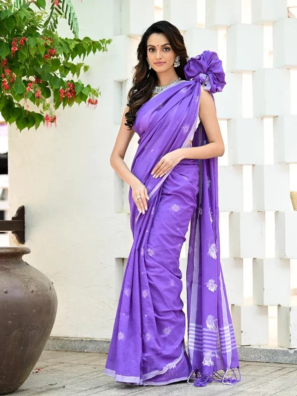 Aabha - आभा ( Khadi cotton sarees )