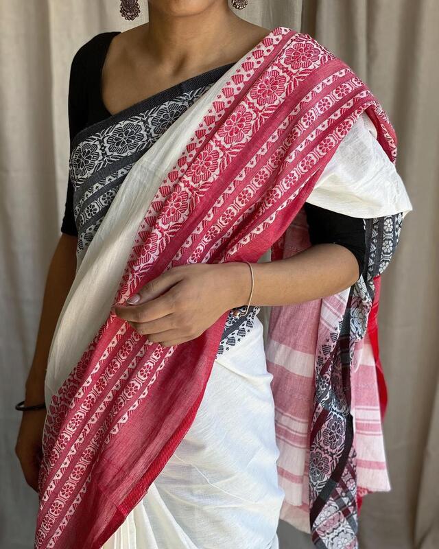 Hrisha - हृषा ( Khadi cotton sarees )