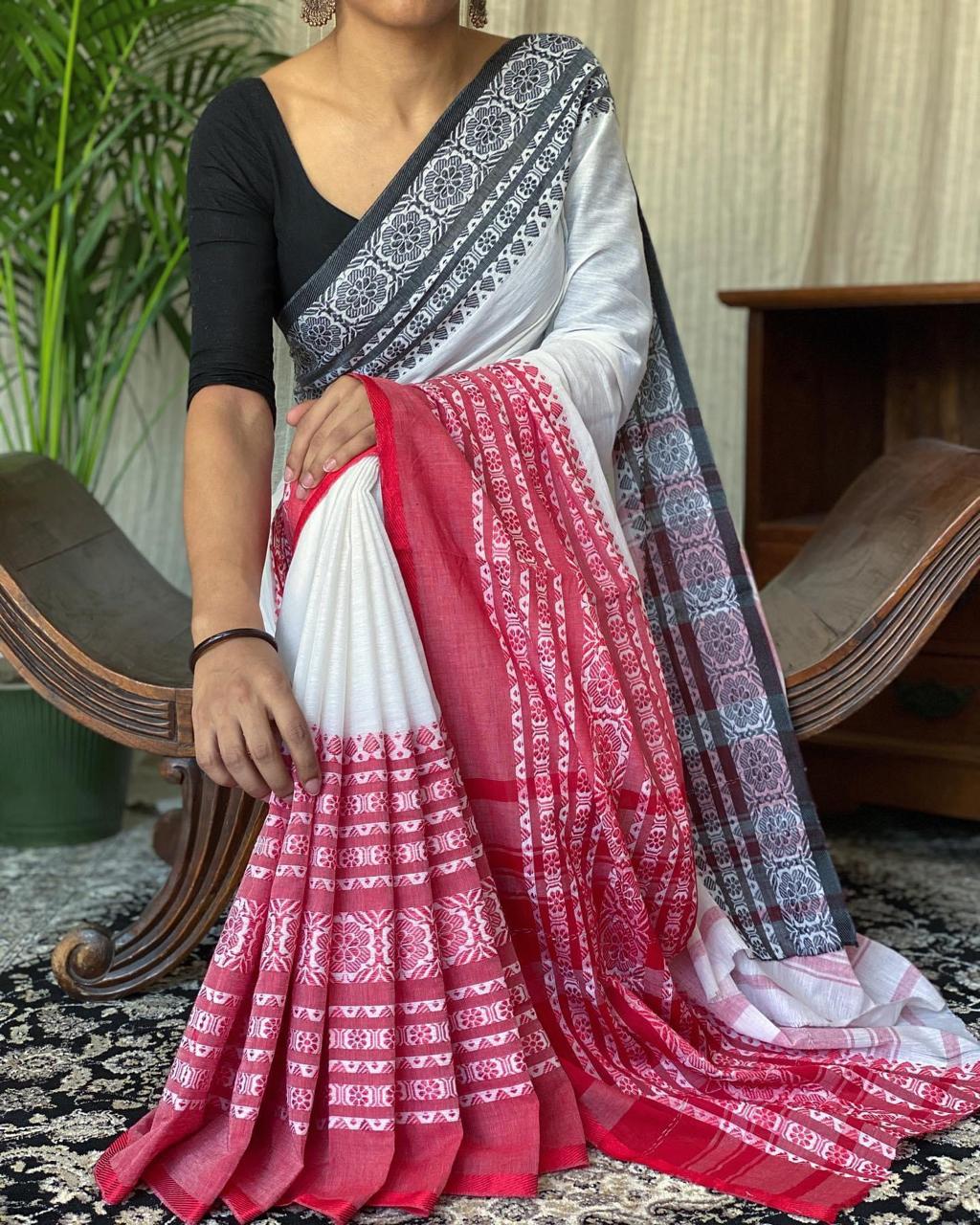 Hrisha - हृषा ( Khadi cotton sarees )
