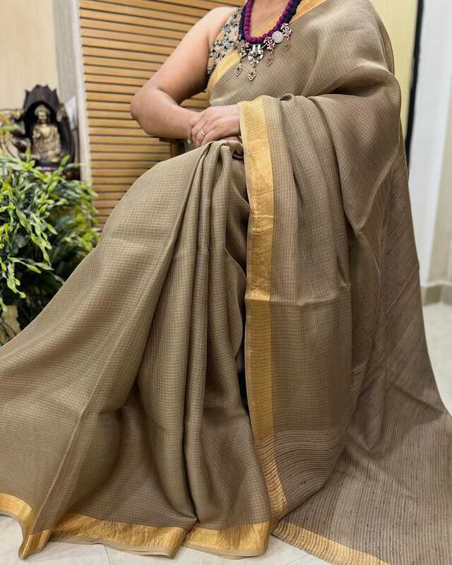 Lopa - लोप ( Linen cotton sarees )