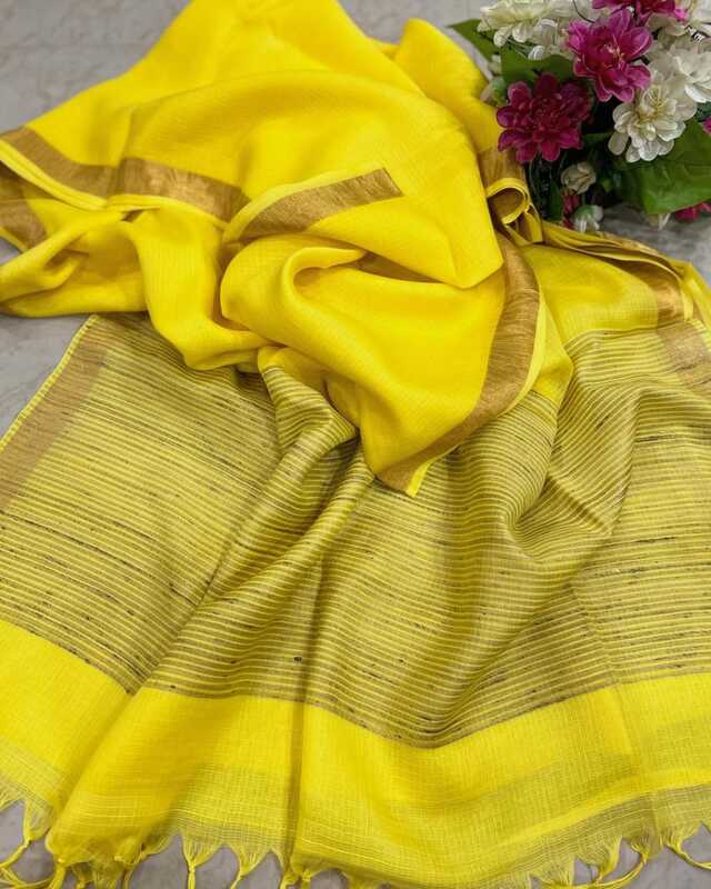 Maitri - मैत्री ( Linen cotton sarees )