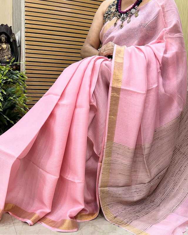 Lavani - लावणी ( Linen cotton sarees )