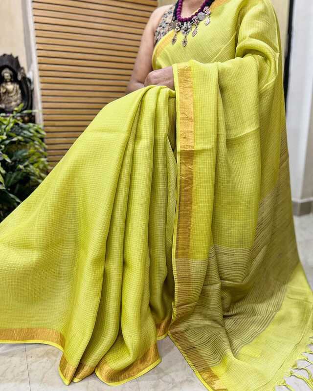 Tejal - तेजल ( Linen cotton sarees )