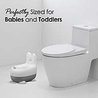 Cute Bunny Potty Training Seat – Grey
