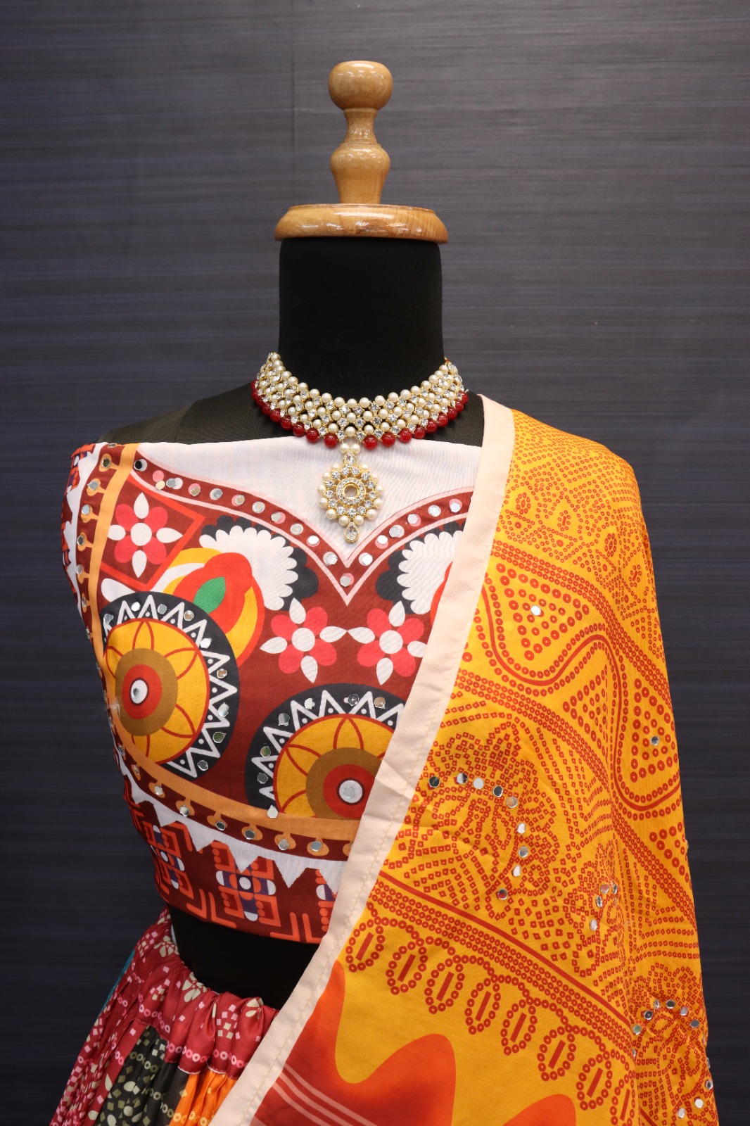 New Lounching Digital Print Muslin Cotton Lehenga Choli D.19