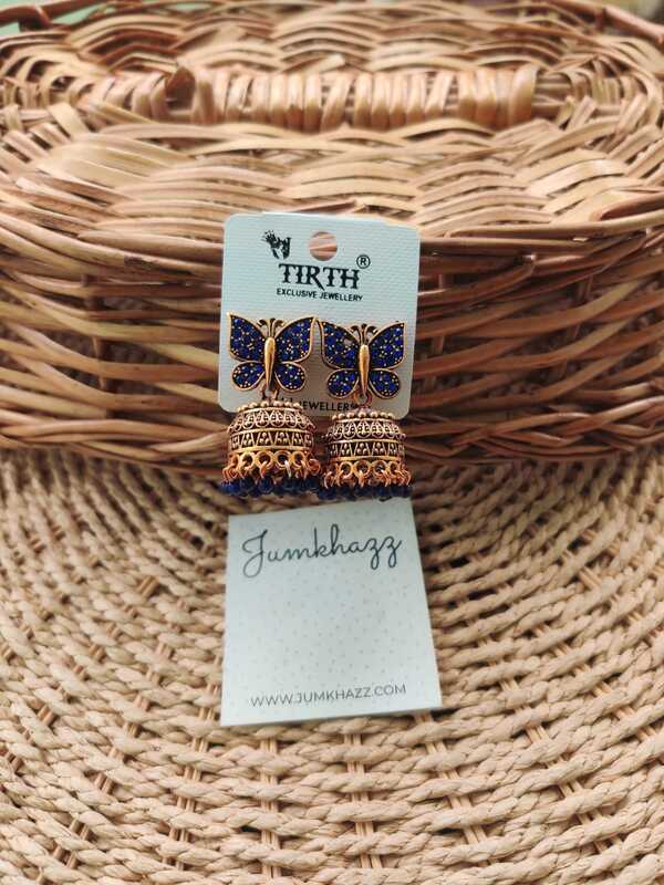 Antique Butterfly Jumkha (JBJ913)