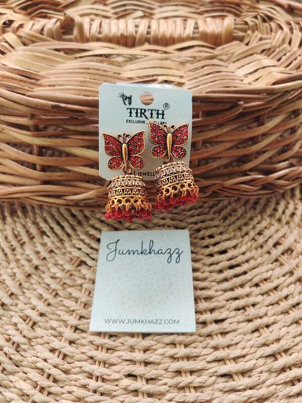 Antique Butterfly Jumkha (JBJ913)