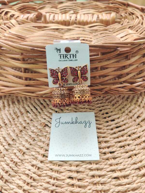 Antique Butterfly Jumkha (JBJ913)
