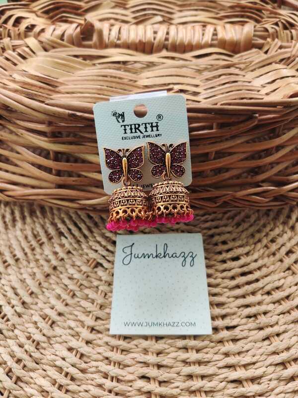 Antique Butterfly Jumkha (JBJ913)