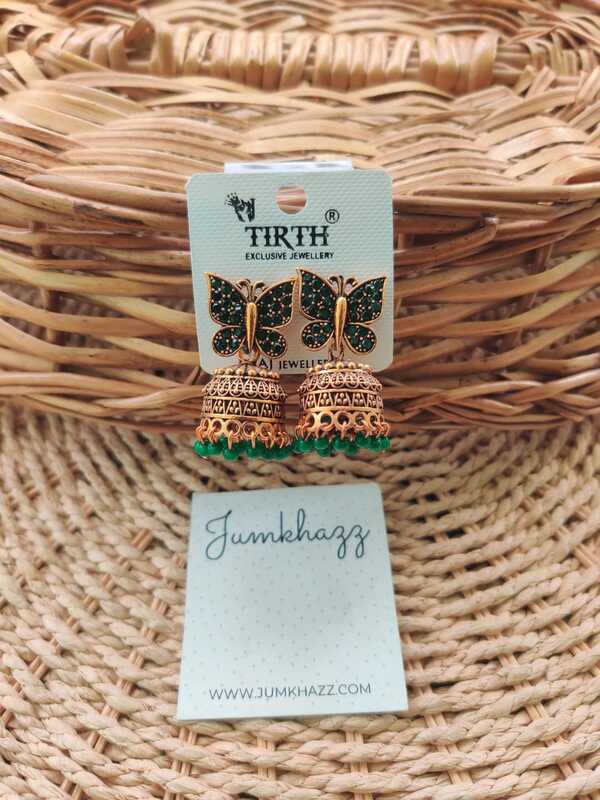 Antique Butterfly Jumkha (JBJ913)