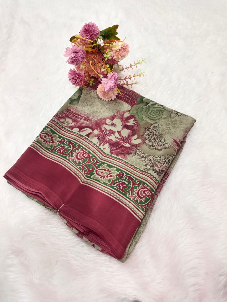 L T SILK CREAP D NO 1013