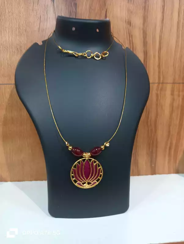 Circle Lotus Invisible Chain (JIC45)