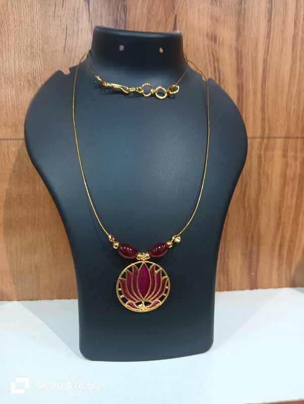 Circle Lotus Invisible Chain (JIC45)