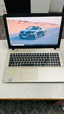 ASUS Laptop | Intel Core i3 (7th Gen) | 8GB RAM | 256GB SSD | 15.6" Screen | DVD Drive | Windows 10 | With Charger (Refurbished)