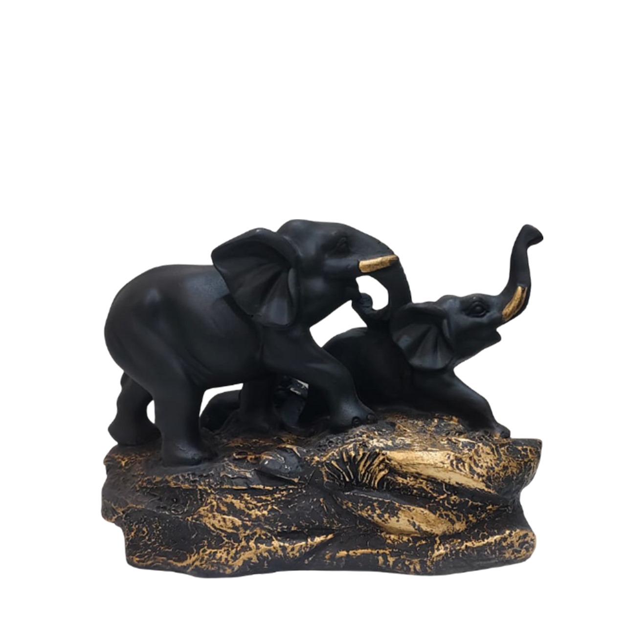 Elephant Family Statue