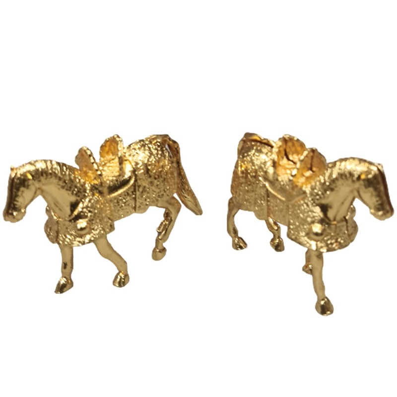 Handicrafts Paradise Metal Horse Small Figurine Set