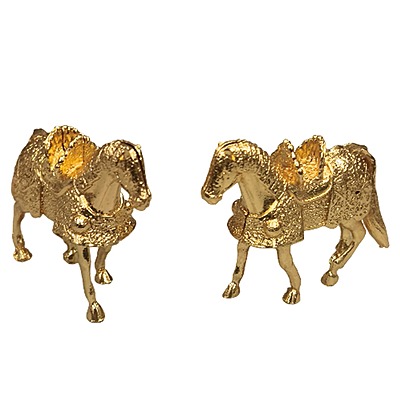 Handicrafts Paradise Metal Horse Small Figurine Set