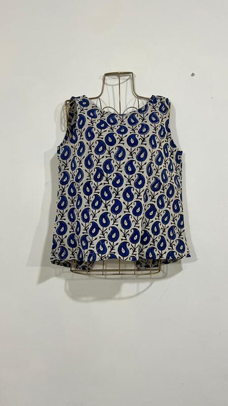 Chameli's Overlap Back Top- Azurekairi