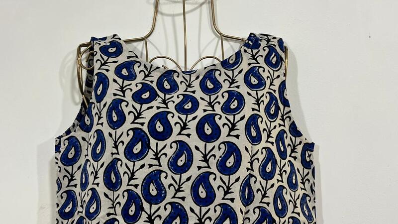 Chameli's Overlap Back Top- Azurekairi