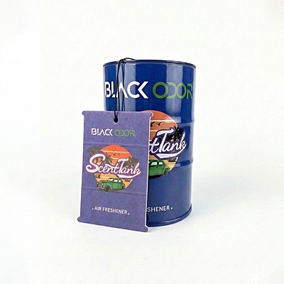 Black Odor Scent Tank Air Freshener. Cologne