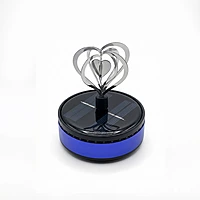 Car Perfume Heart-Shaped Rotating Air Freshener | Compact Car Perfume Air Freshener
