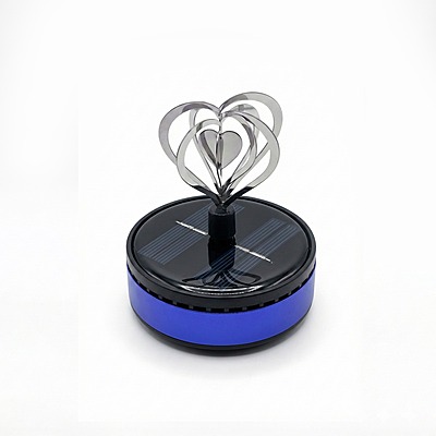 Car Perfume Heart-Shaped Rotating Air Freshener | Compact Car Perfume Air Freshener