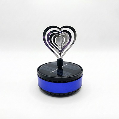 Car Perfume Heart-Shaped Rotating Air Freshener | Compact Car Perfume Air Freshener