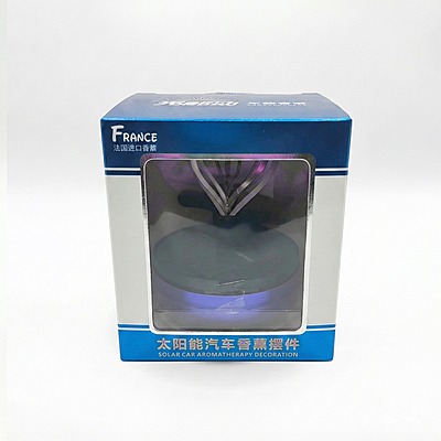 Car Perfume Heart-Shaped Rotating Air Freshener | Compact Car Perfume Air Freshener