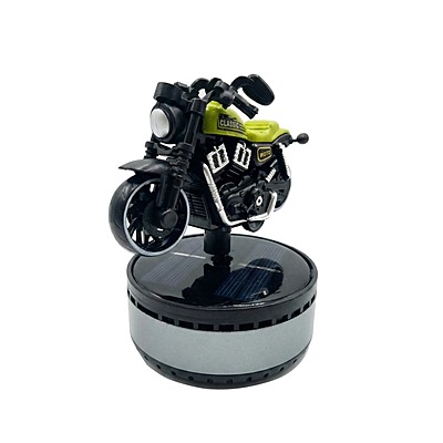 Motorcycle Rotating Car Blue Diffuser for Car (Yellow)