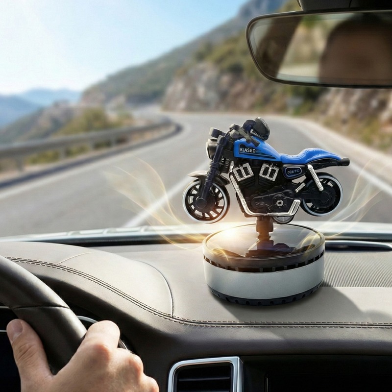 Motorcycle Rotating Car Blue Diffuser for Car