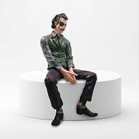 Joker Action Figure with Mask