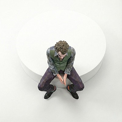 Joker Action Figure with Mask