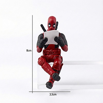 Funny Deadpool Hero PVC Action Figure Set – 3-Piece