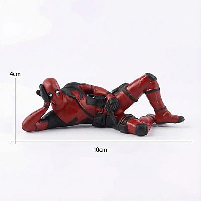 Funny Deadpool Hero PVC Action Figure Set – 3-Piece