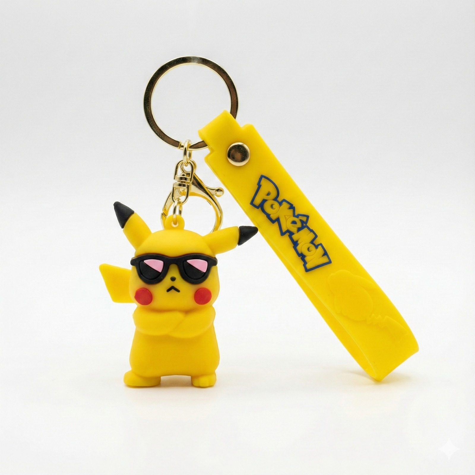 Pokémon Companion Pikachu Plush Keychain