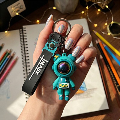 Astronaut Keychain for Car, Bike & Home Keys