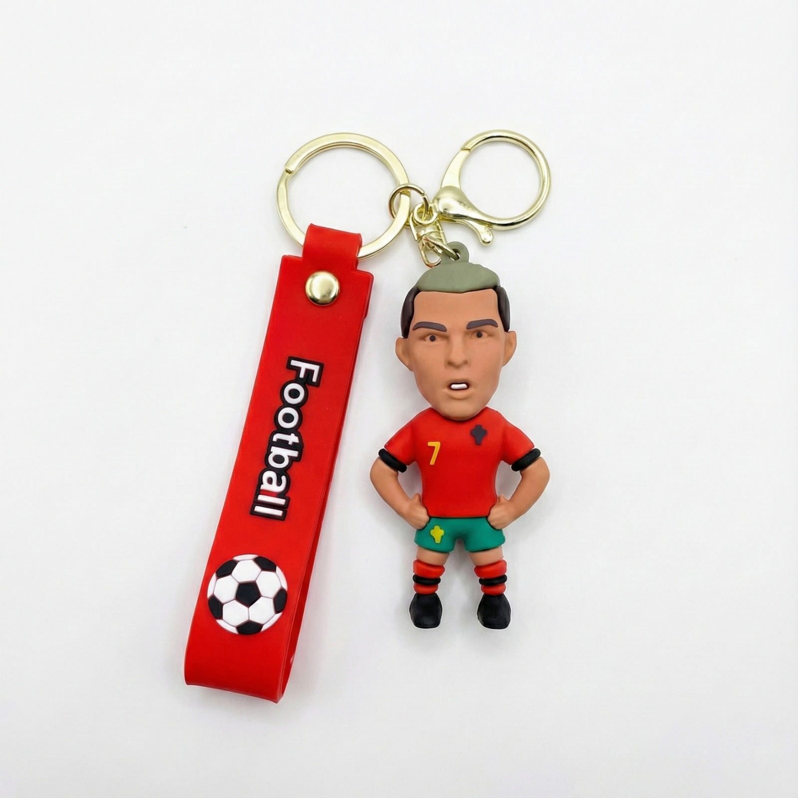 Cristiano Ronaldo 3D keychain