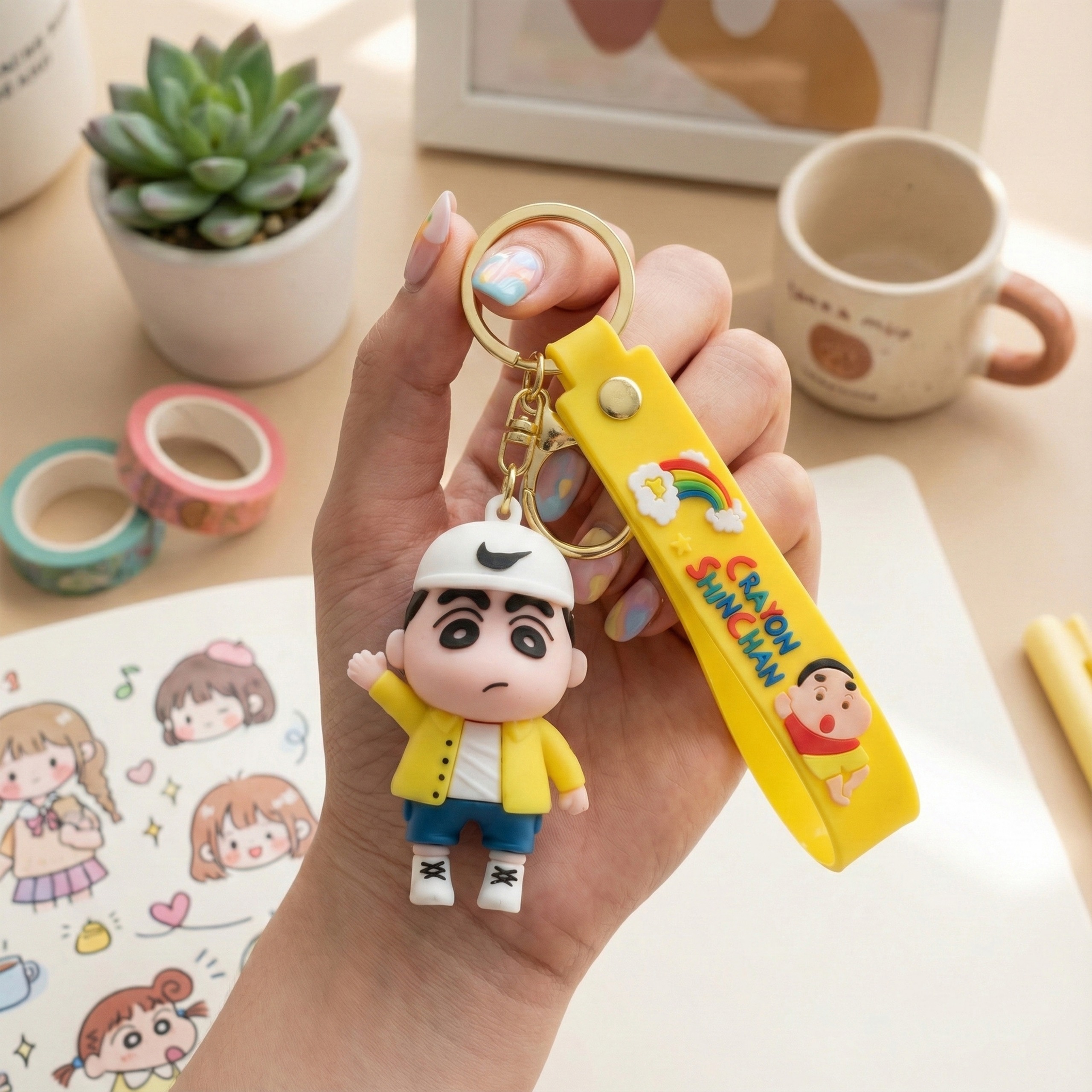 Crayon Shin-chan 3D keychain