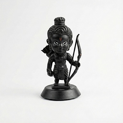 Shri Ram Lalla Figurine Showpiece for Car Dashboard