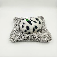Sleeping Dog On Carpet Silicone Animal Toy for Car Dashboard, Home Decor