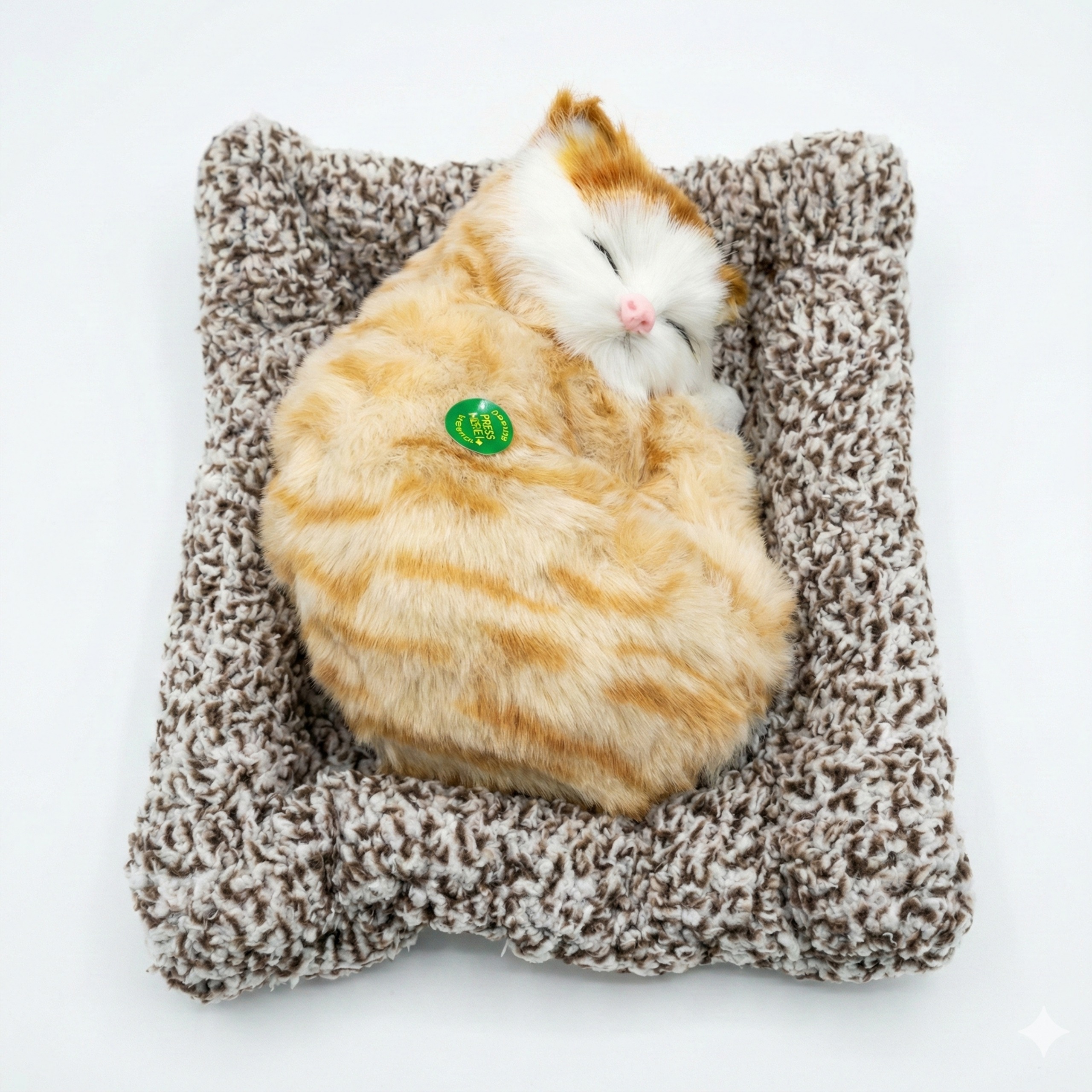 Sleeping Cute Cat for Car Dashboard & Home Decor with Activated Carbon