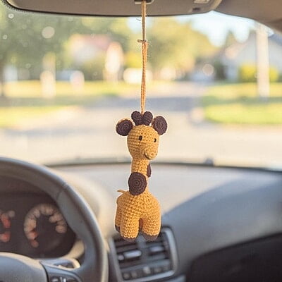 Giraffe Large Car Mobile