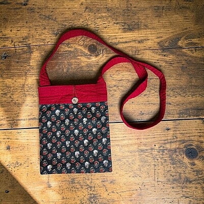 Printed Large Mobile Bag