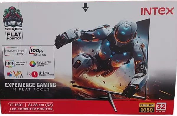 INTEX LED MONITOER 32" BLACK FLAT IT-1501