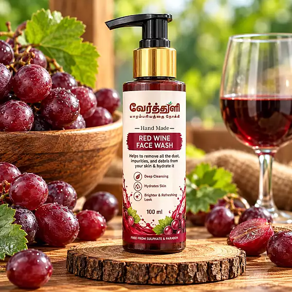 Redwine Facewash 100ml
