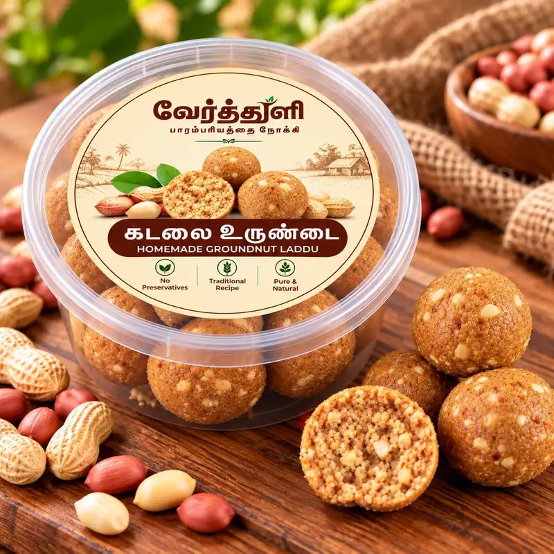 Homemade Groundnut Laddu 100g