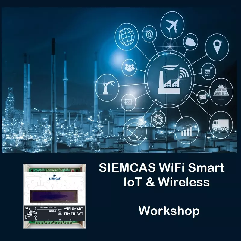 Workshop - SIEMCAS WiFi Smart IoT Wireless & Cloud - PRO Series