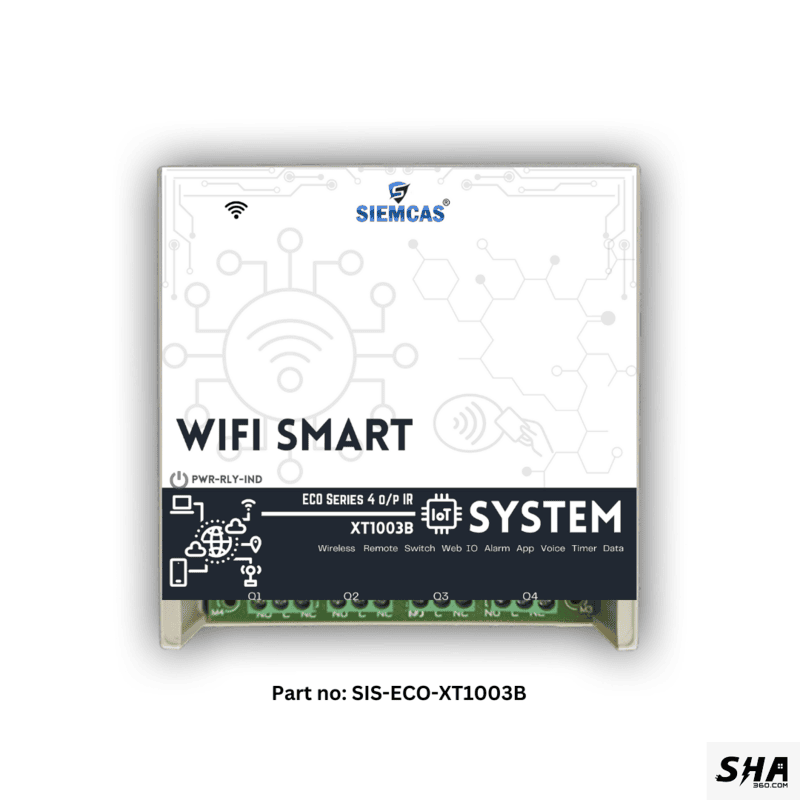 SIEMCAS Wifi Smart ECO Series Plus IR 4 Channel State IoT Cloud Operation SHA-SIS-ECO-XT1003B - Sha360 SIEMCAS Wifi Smart ECO Series Plus IR 4 Channel State IoT Cloud Operation SHA-SIS-ECO-XT1003B - Sha360